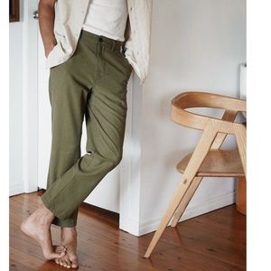 Rhythm Classic Fatigue Pants in Olive